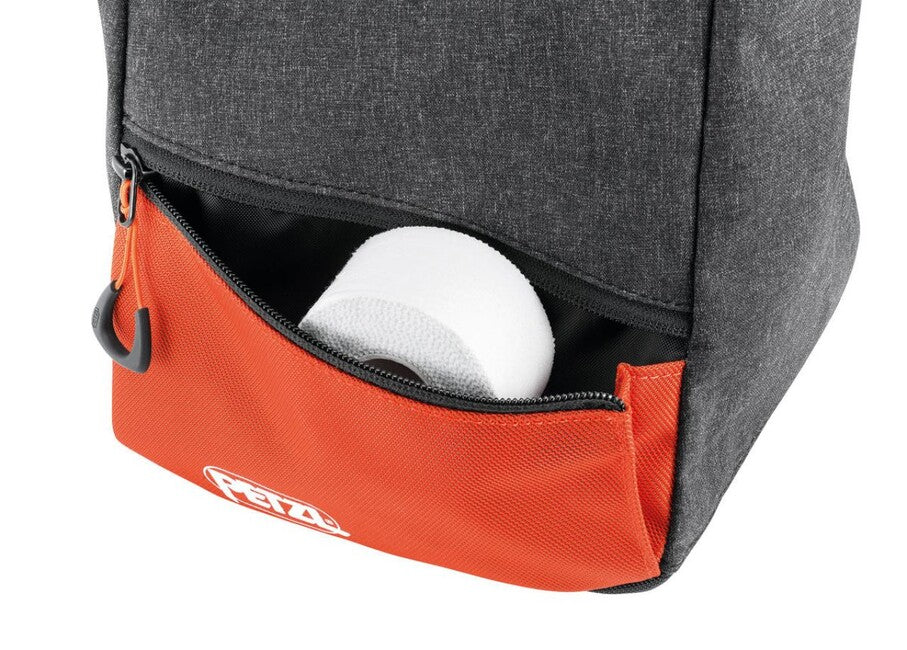 Petzl SAKAB sacco boulder per magnesio, grigio