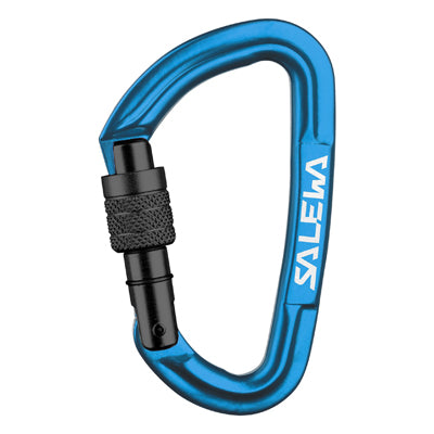 Salewa HOT G3 moschettone, blu, con chiusura di sicurezza