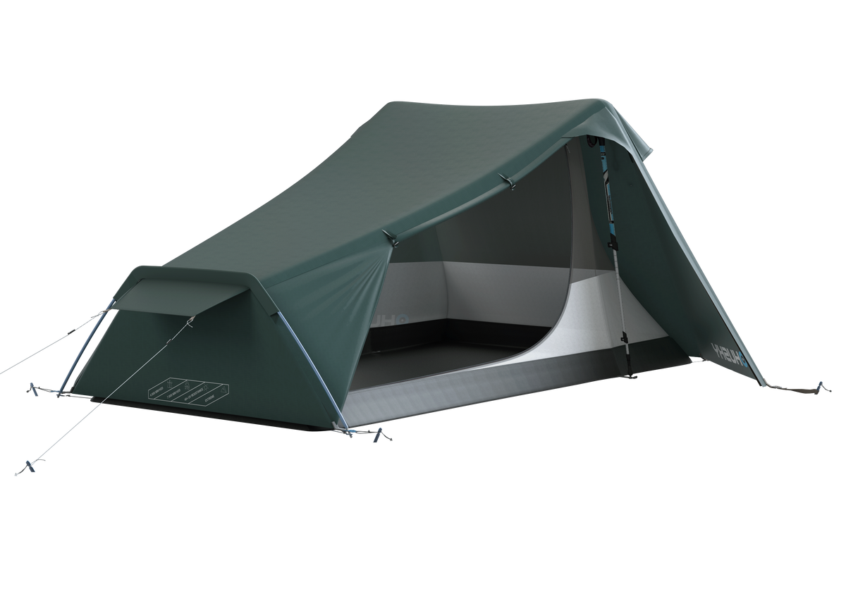 Husky Sawaj Peak 3 ultraľahký stan pre 3 osoby, dark green