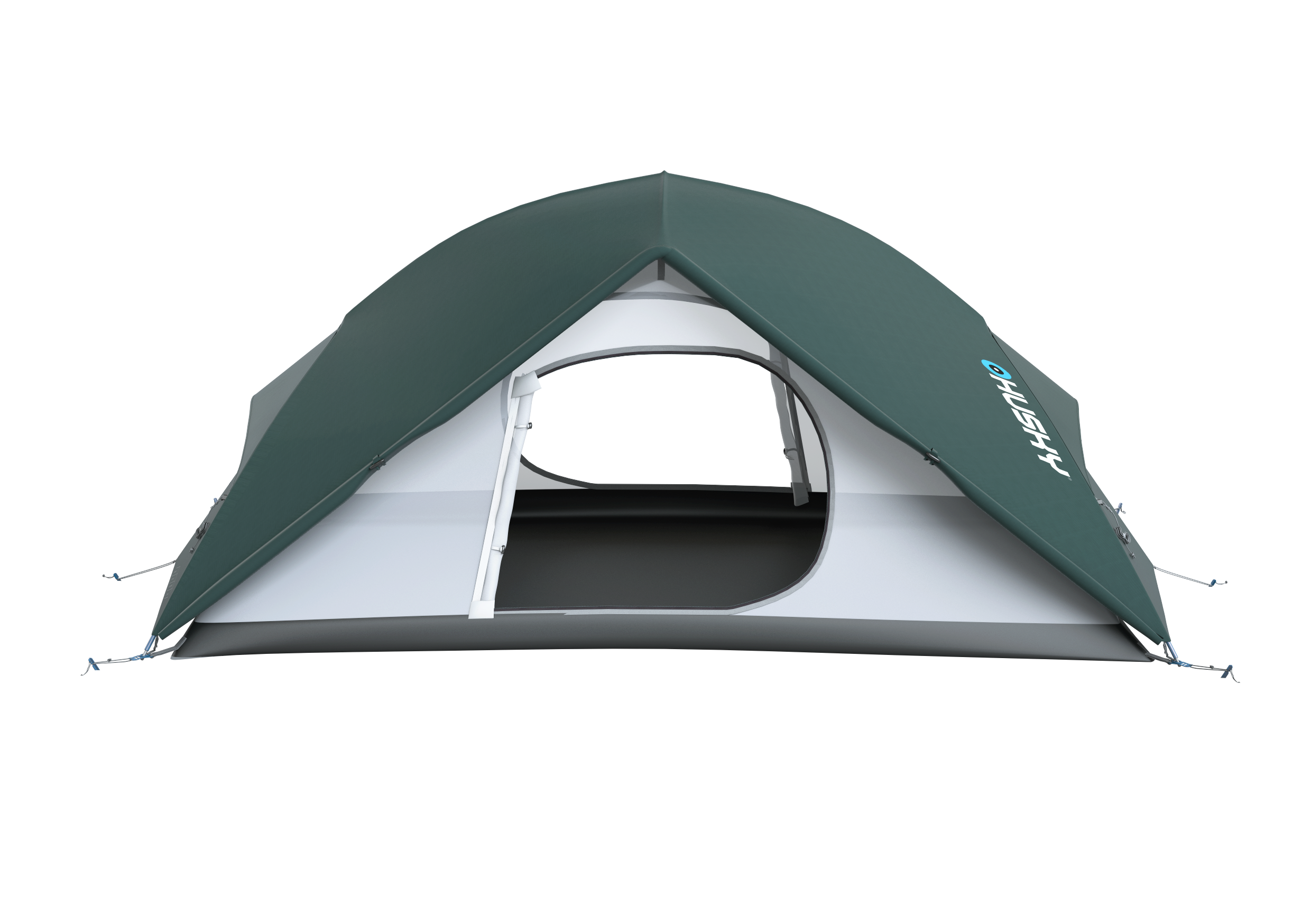 Husky Sawaj Quest 3 ultraľahký stan pre 3 osoby, dark green