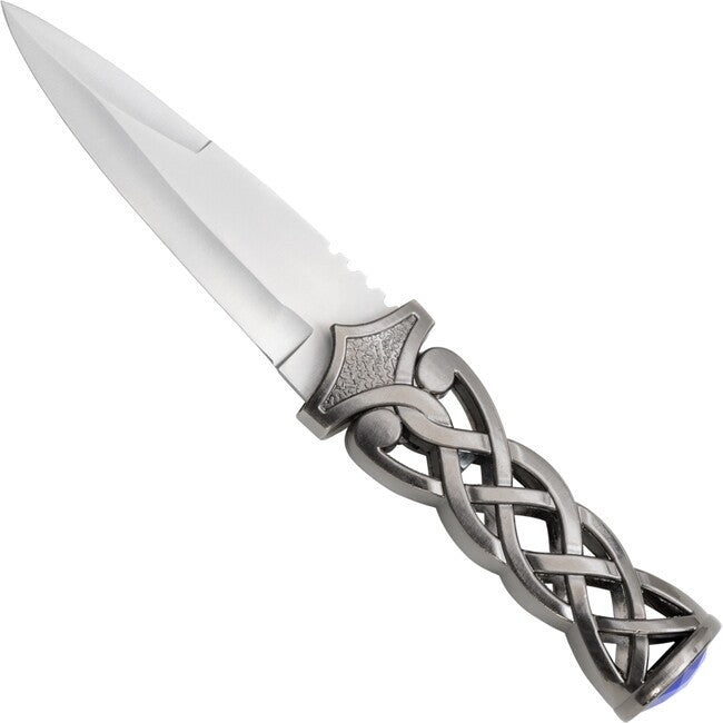 Coltello con lama in acciaio e manico in alluminio