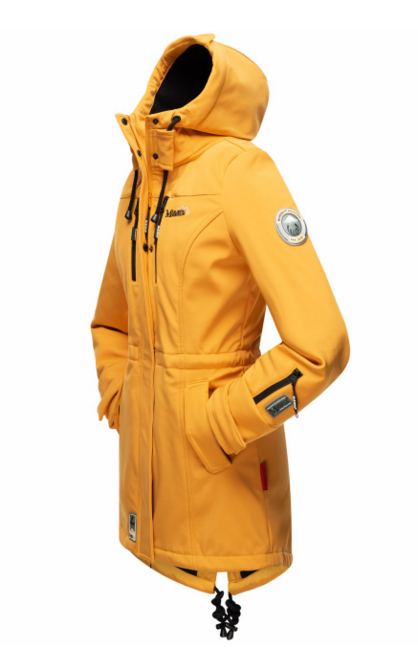Marikoo ZIMTZICKE ženska softshell jakna s kapuco, zimska