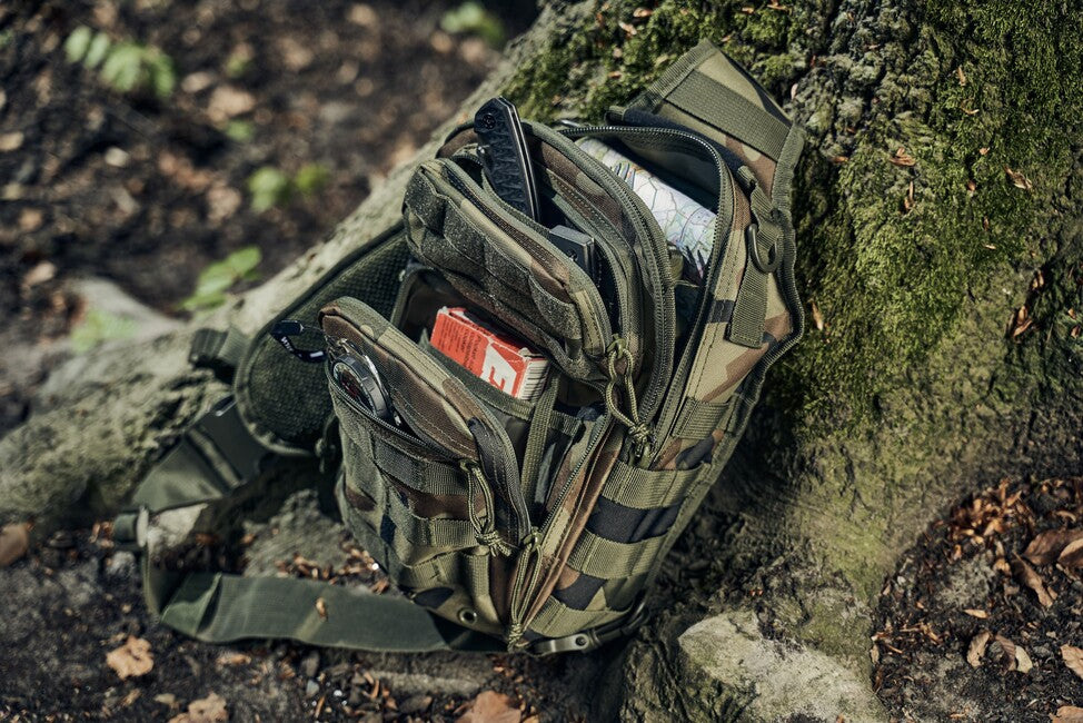 Brandit Cooper borsa a tracolla, multicam