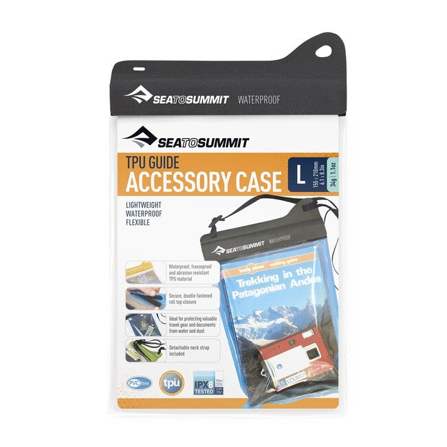 Sea to Summit TPU Guide custodia da viaggio large, nero