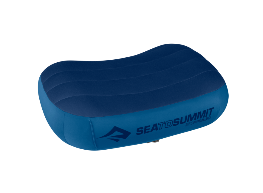 Sea to Summit Aeros Cuscino da viaggio premium grande, blu navy