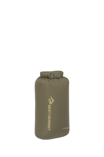 Sea to Summit Borsa impermeabile leggera 5L, oliva bruciata