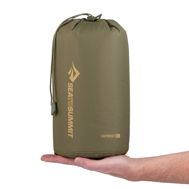 Sea to Summit Borsa impermeabile leggera 5L, oliva bruciata