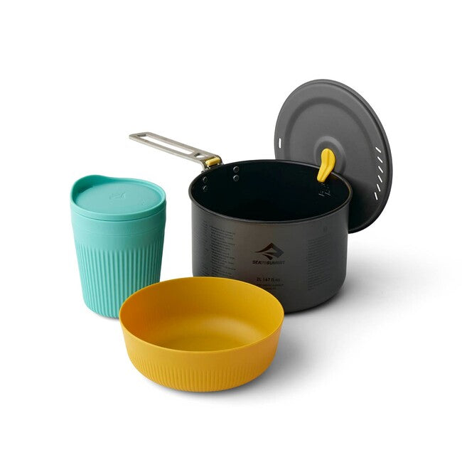 Sea to Summit Frontier set di cottura, 2L 3pcs 1p