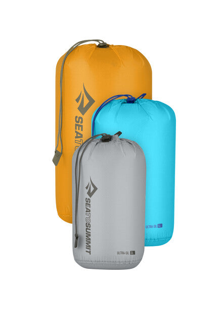 Sea to Summit Ultra-Sil set di borse impermeabili 3, 5, 8l, multicolore
