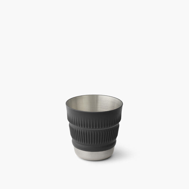 Sea to Summit Detour tazza pieghevole in acciaio inox, nera