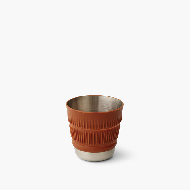 Sea to Summit Detour tazza pieghevole in acciaio inox, marrone