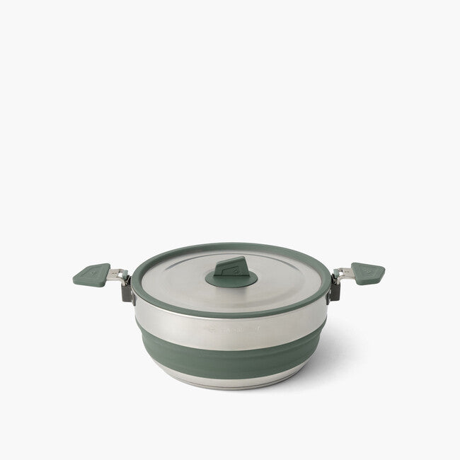 Sea to Summit Detour pentola pieghevole in acciaio inox, 3L