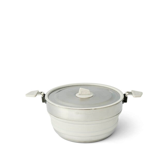 Sea to Summit Detour pentola pieghevole in acciaio inox, 5L