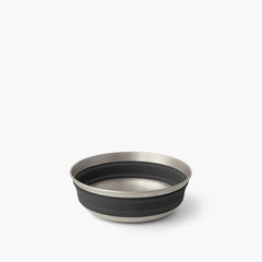 SEA to Summit Detour Collapsible Stainless Steel Bowl, Black, M