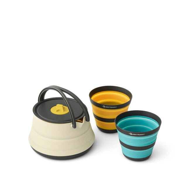 Sea to Summit Frontier set di bollitori pieghevoli, 3 pezzi, 2p