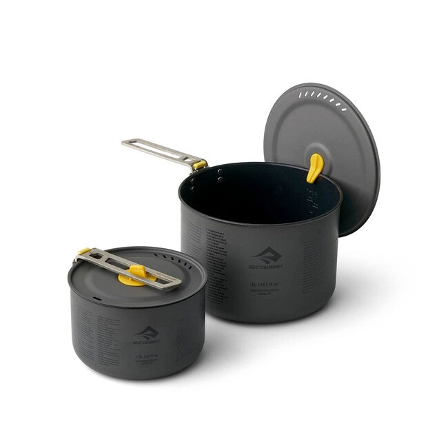 Sea to Summit Frontier UL set di due pentole, 1,3L 3L 2p