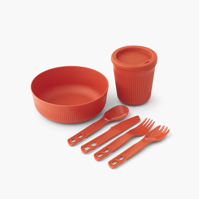 Sea to Summit Passage set di stoviglie, arancione, 6 pezzi, 1p