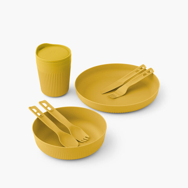 Sea to Summit Passage set di stoviglie, giallo, 7 pezzi, 1p