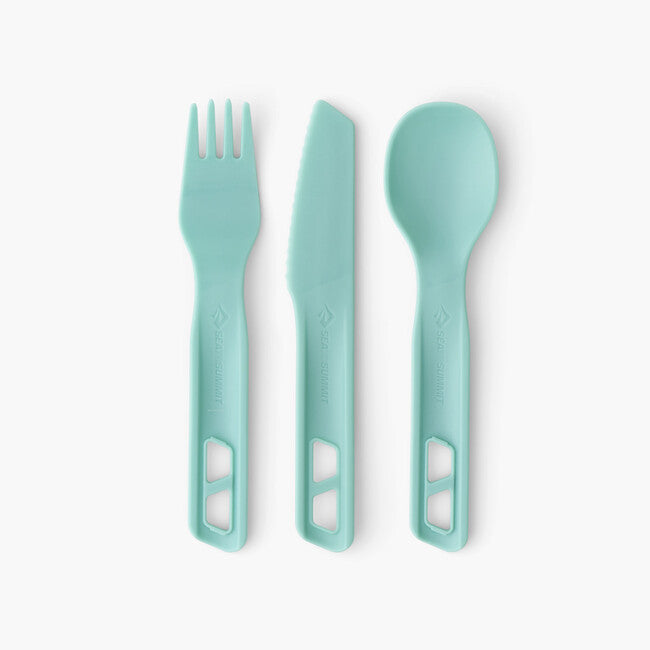 Sea to Summit Passage set di posate, blu, 3 pezzi