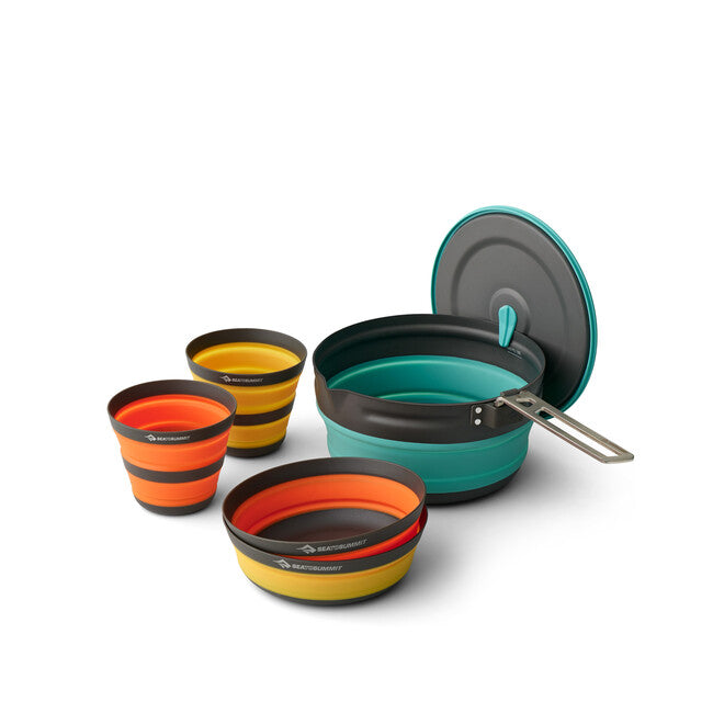 Sea to Summit Frontier UL set di pentole pieghevoli, 5 pezzi, 2p