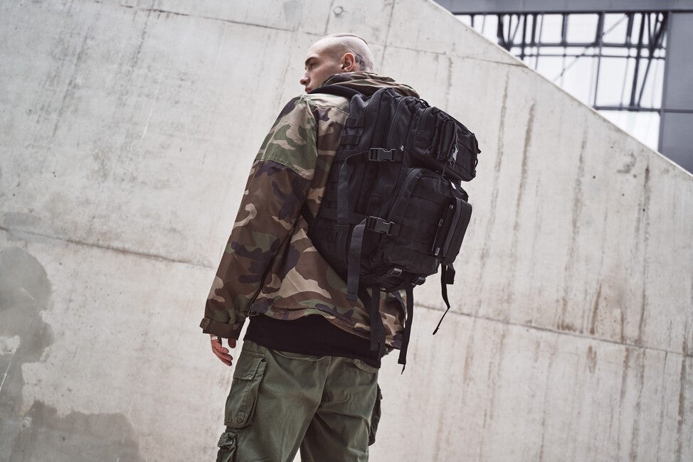 Brandit US Cooper Large Backpack, Black 40L