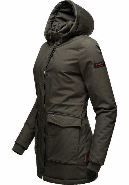 Navahoo Schneeengel Princess giacca invernale da donna con cappuccio, antracite