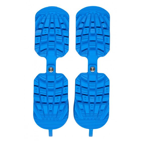 Sidas Copriscarpe da sci antiscivolo, blu