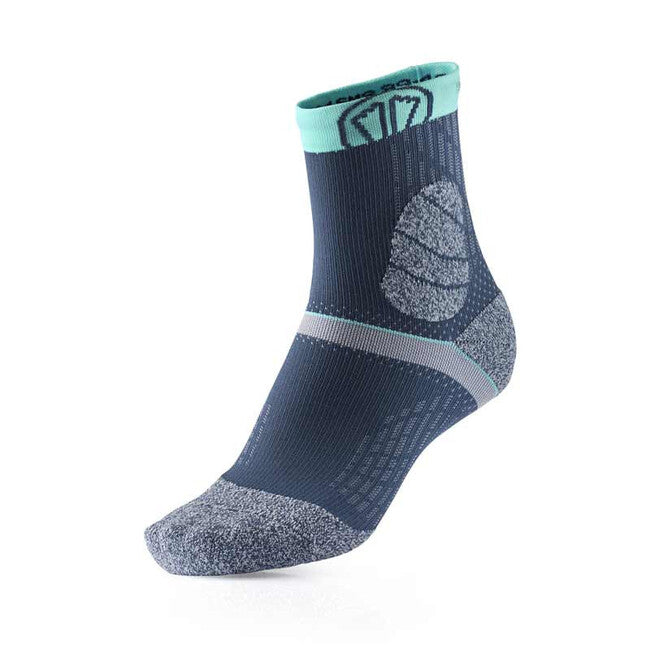 Sidas Trail Protect calzini, grigio/turchese