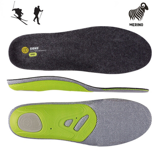 Sidas 3Feet Merino Mid solette per scarpe