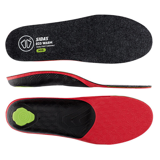 Sidas 3Feet Eco Warm Mid solette con supporto