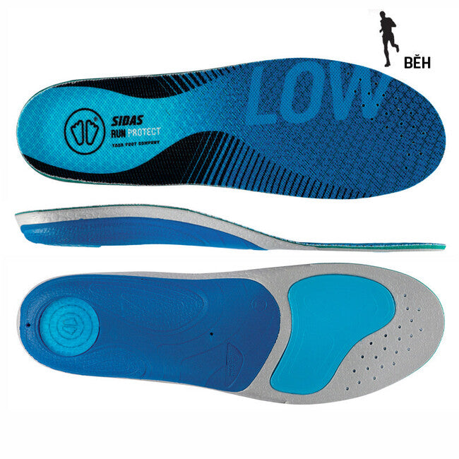 Sidas Run Support solette 3Feet Protect Low