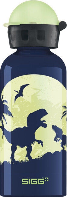 Sigg Kbt borraccia in alluminio 0,4l, glow moon dinos