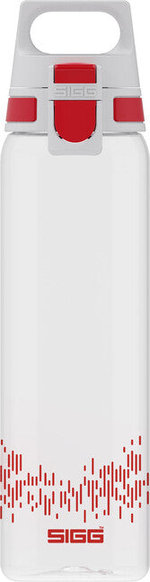 Sigg Total Clear One MyPlanet bottiglia 0,75l, rossa