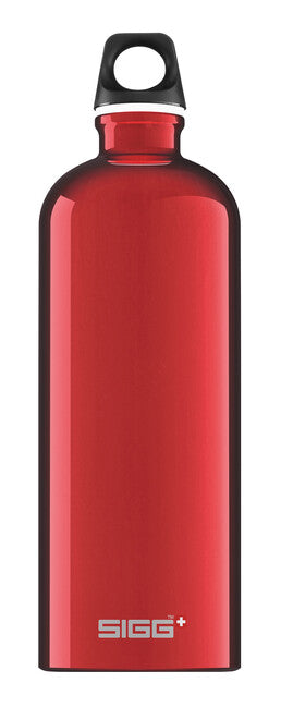 Sigg Traveler bottiglia per bere 1l, rossa