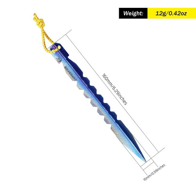 Silverant spine per tende in titanio con profilo a Y