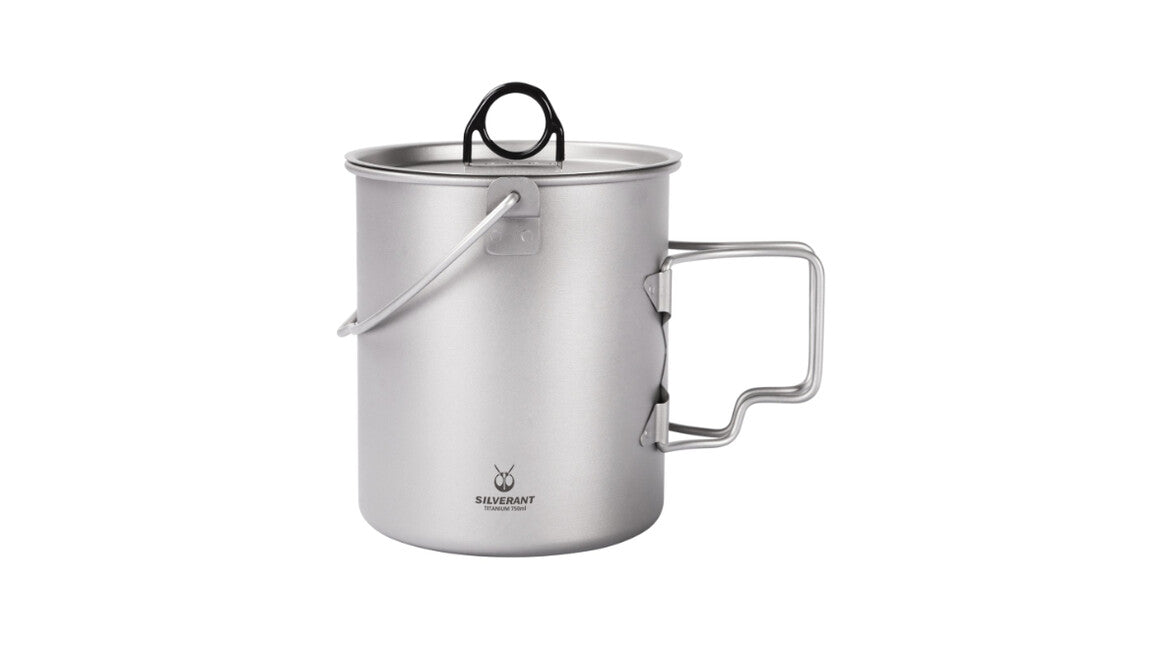Silverant Titanium boccale 750 ml con coperchio