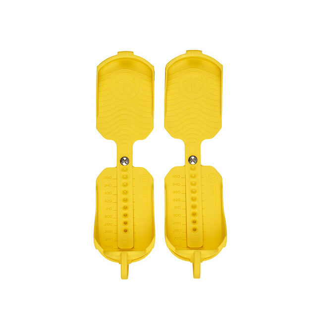Sidas Copriscarpe da sci antiscivolo, giallo