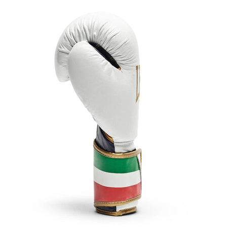Leone Italy'47 guantoni da boxe, bianchi