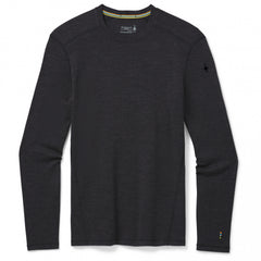 Smartwool Merino 250 Baselayer Crew Boxed maglia a maniche lunghe da uomo, charcoal heather