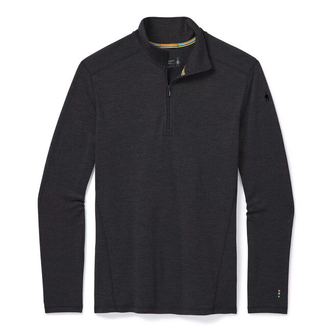 Smartwool Classic Thermal Merino underwear m 1/4 zip b, antracite heather