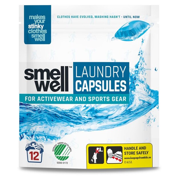 SmellWell Capsule di lavaggio, 12 pezzi