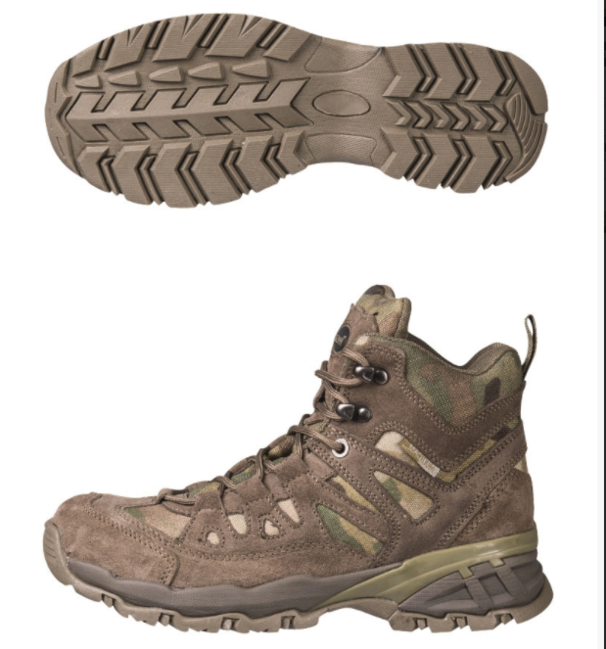 Mil-Tec Squad Stiefel 5 INCH scarpe, multicam