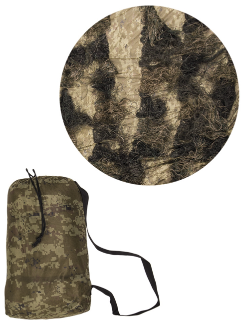 Mil-Tec ghillie rete mimetica Woodland 1,4x1 m