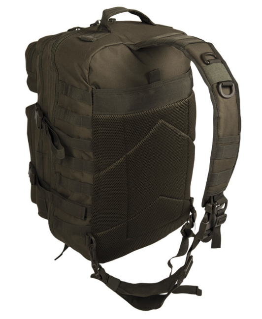 Mil-Tec Assault Large zaino monospalla, oliva 29L