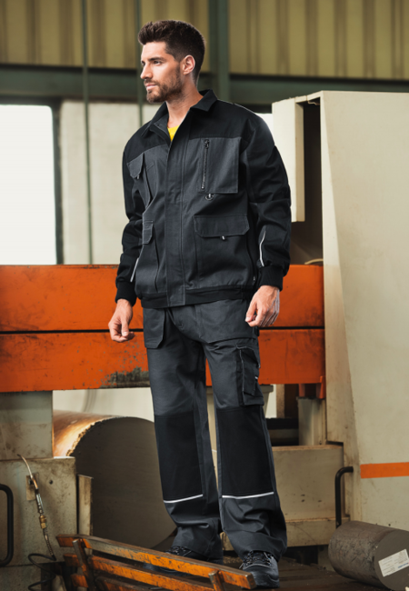 Rimeck Woody giacca da lavoro da uomo, blu scuro