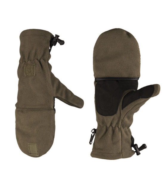 Mil-Tec guanti con copertura delle dita, oliva