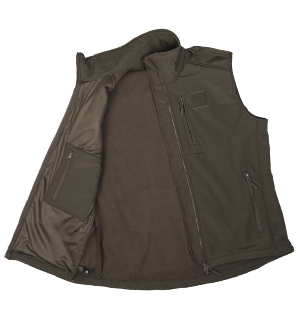 Mil-Tec Gilet Softshell, oliva