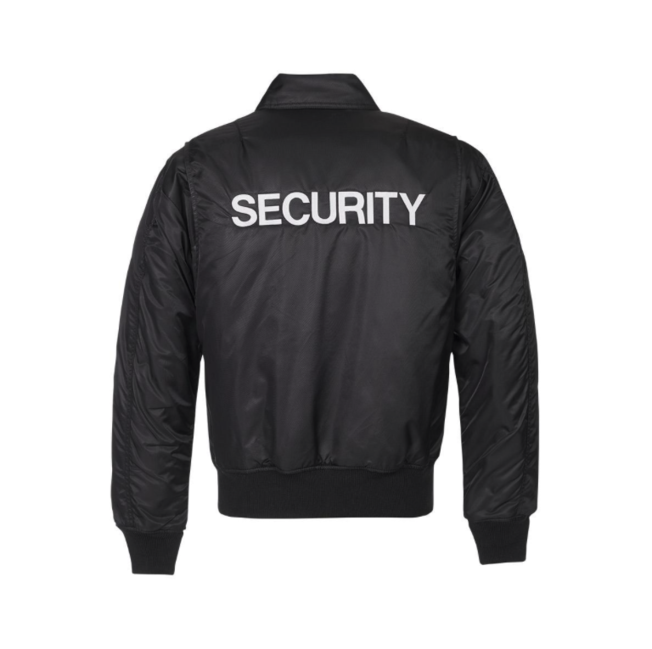 Brandit CWU Security giacca bomber, nera