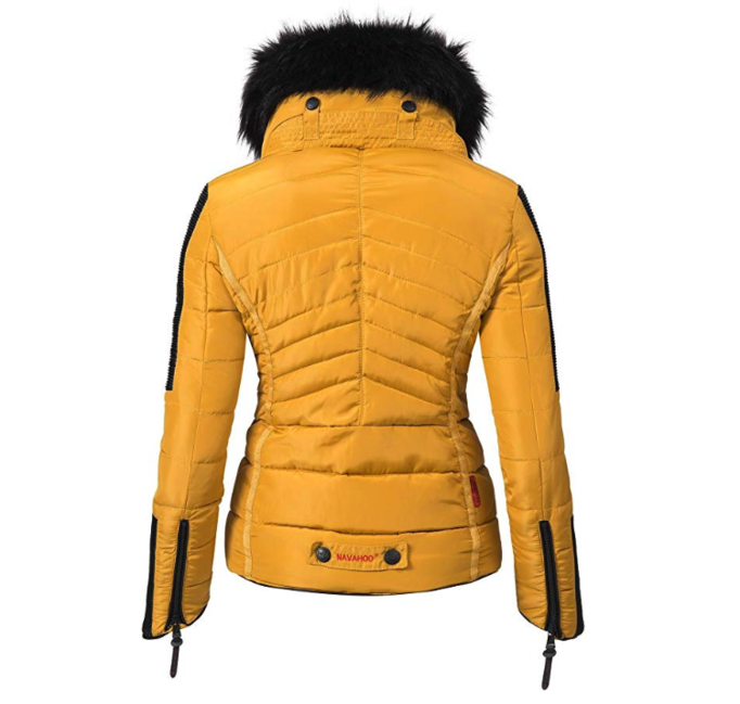 Navahoo Yuki2 giacca invernale da donna, gialla
