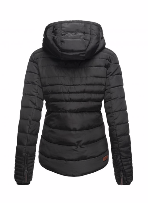 Marikoo Amber women's winter hooded jacket, black